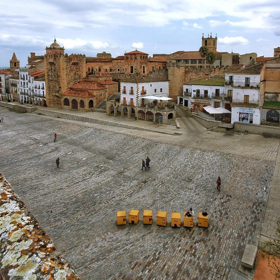 Hostal Martes Caceres Plaza Mayor - Tercer Piso Sin Ascensor Екстер'єр фото